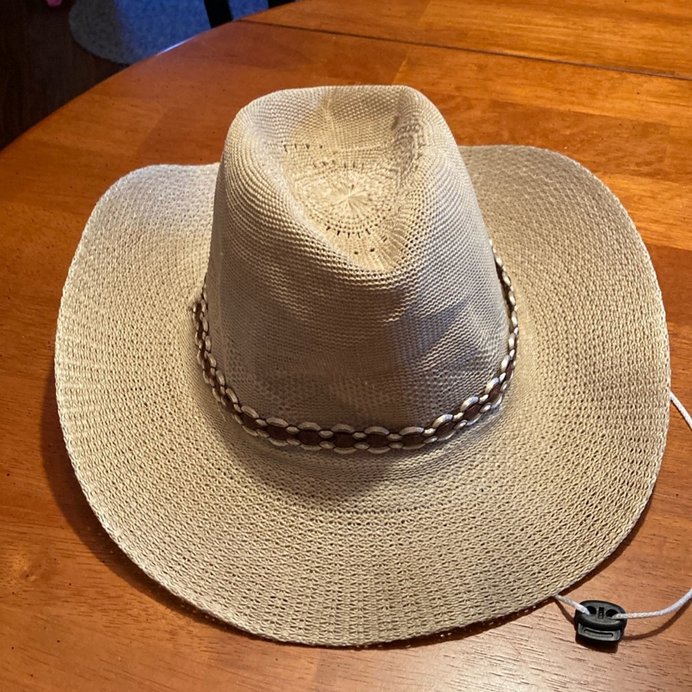 Cowboy Hat with adjustable neck rope